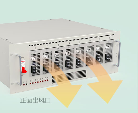 Front of 5V30A 3C digital battery testing equipment